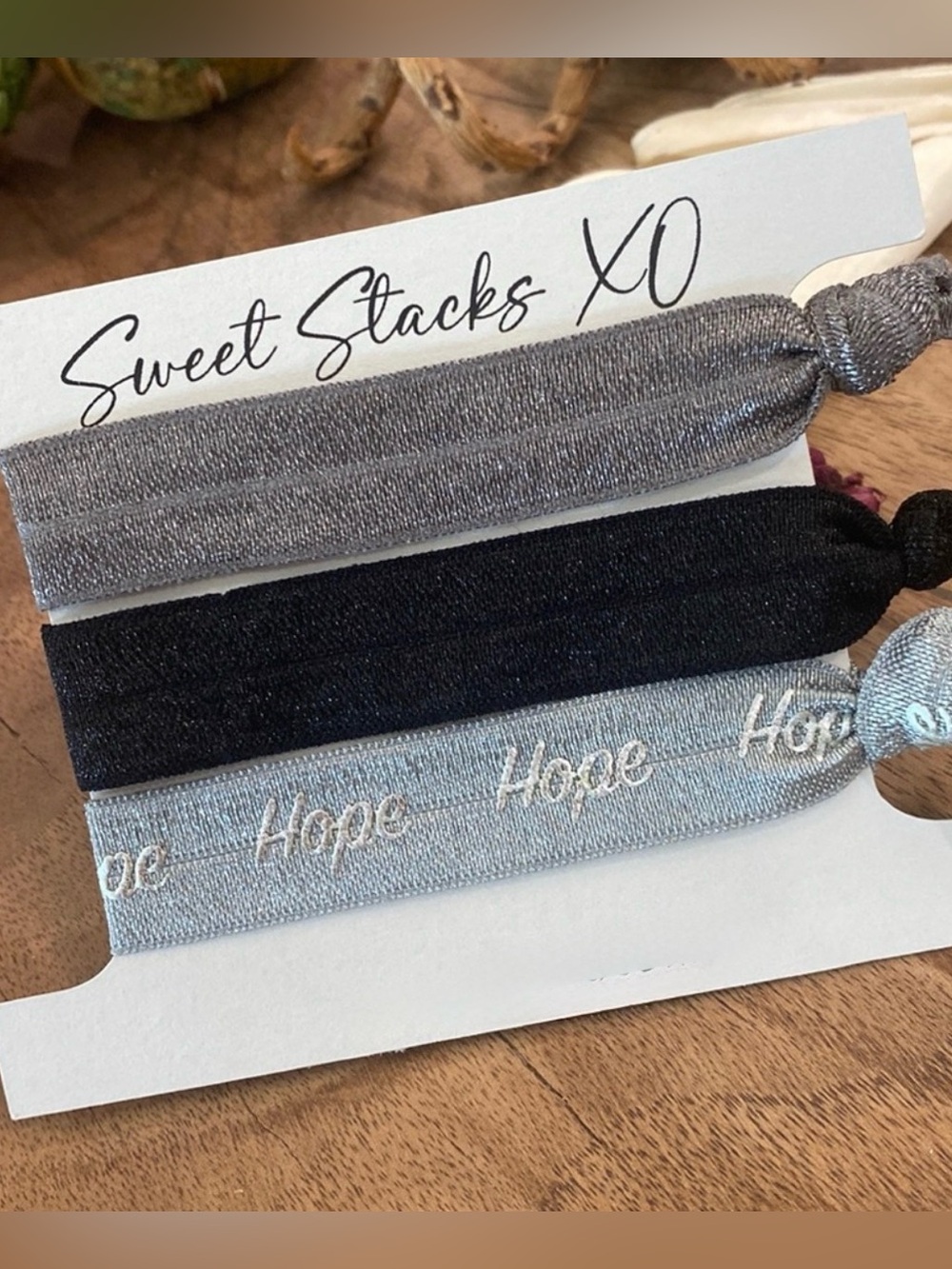 Modern Boho Hair Ties & Bracelet Stacks